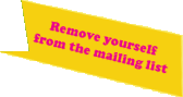 Remove from mailing list